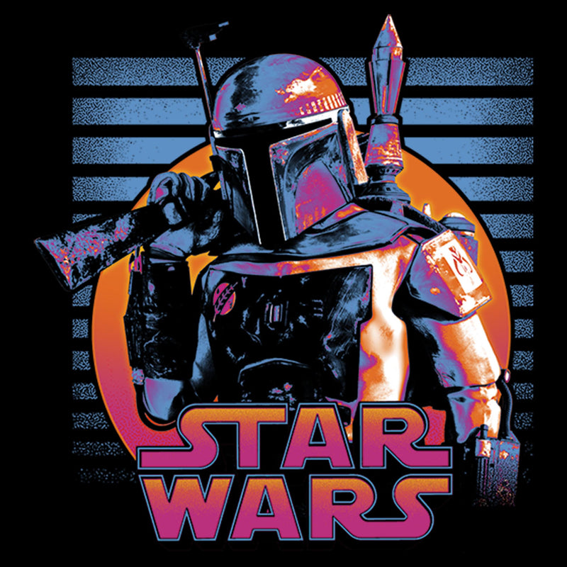 Men's Star Wars: A New Hope Boba Fett Sunset Pull Over Hoodie