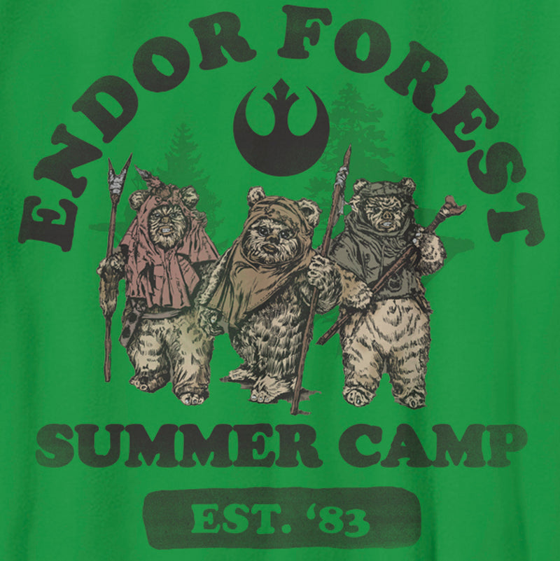 Boy's Star Wars: Return of the Jedi Forest of Endor Summer Camp '83 T-Shirt