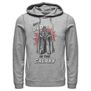 Men's Star Wars Best Dad in the Galaxy Darth Vader Pull Over Hoodie