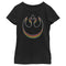 Girl's Star Wars: A New Hope Distressed Rainbow Rebel Logo T-Shirt