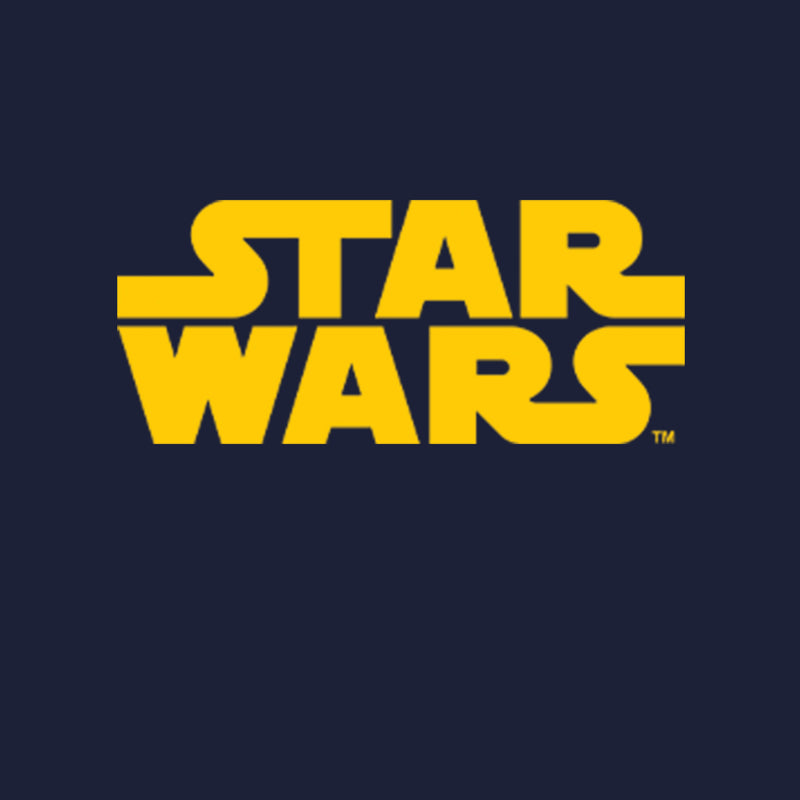 Men's Star Wars Embroidered Yellow Classic Logo T-Shirt