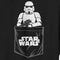 Boy's Star Wars: A New Hope Stormtrooper Faux Pocket Logo T-Shirt