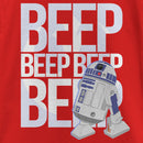 Girl's Star Wars: A New Hope R2-D2 Beep Beep Beep T-Shirt