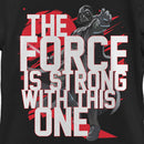 Girl's Star Wars: A New Hope Darth Vader The Force is Strong with this One T-Shirt
