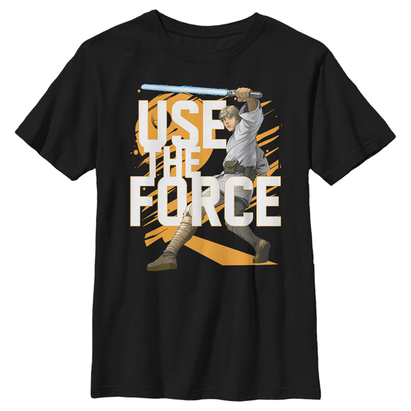 Boy's Star Wars: A New Hope Luke Skywalker Use the Force T-Shirt