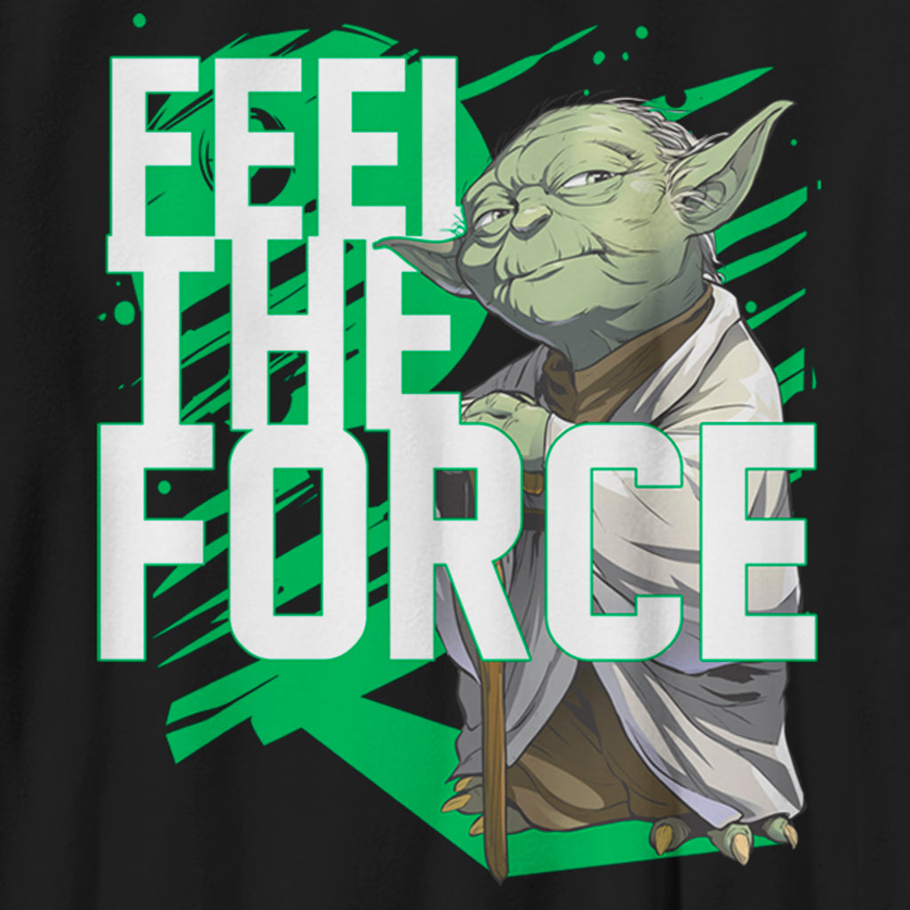 Boy's Star Wars: Galaxy of Adventures Yoda Feel the Force Animated T-S ...