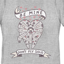 Women's Star Wars Valentine Don't Fly Solo T-Shirt