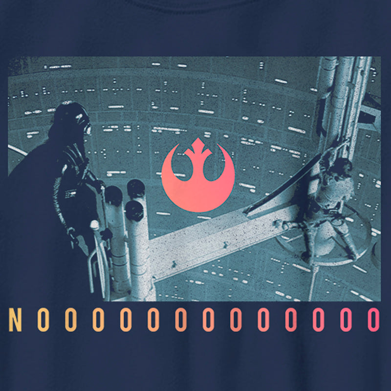 Boy's Star Wars: A New Hope Darth Vader and Luke Noooo T-Shirt