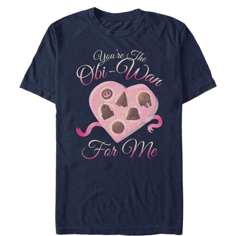 Men's Star Wars Valentine You're the Obiwan For Me T-Shirt