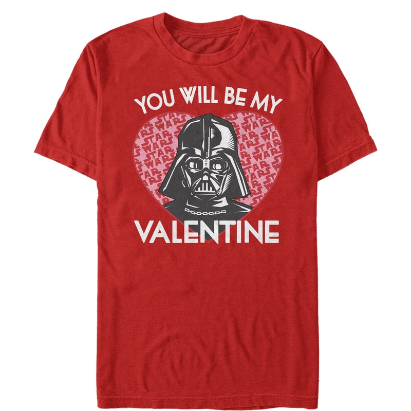 Men's Star Wars Valentine Darth Vader Invitation T-Shirt