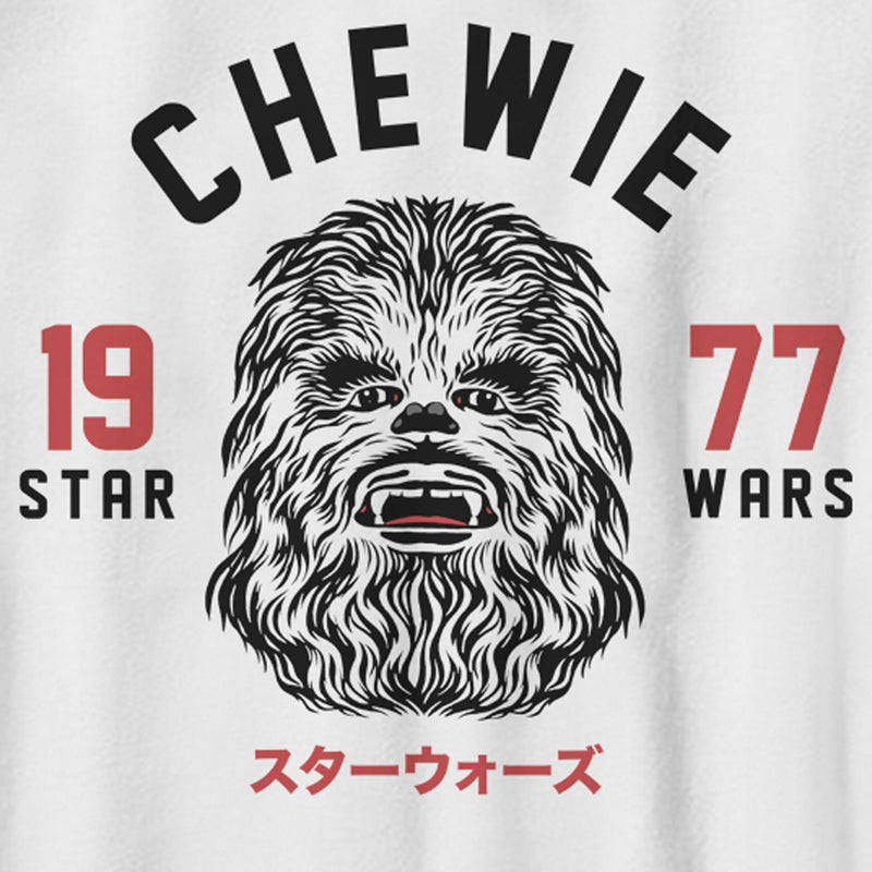 Boy's Star Wars: A New Hope Chewie 1977 Logo T-Shirt