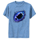 Boy's Lost Gods Football Purple Fire Performance Tee