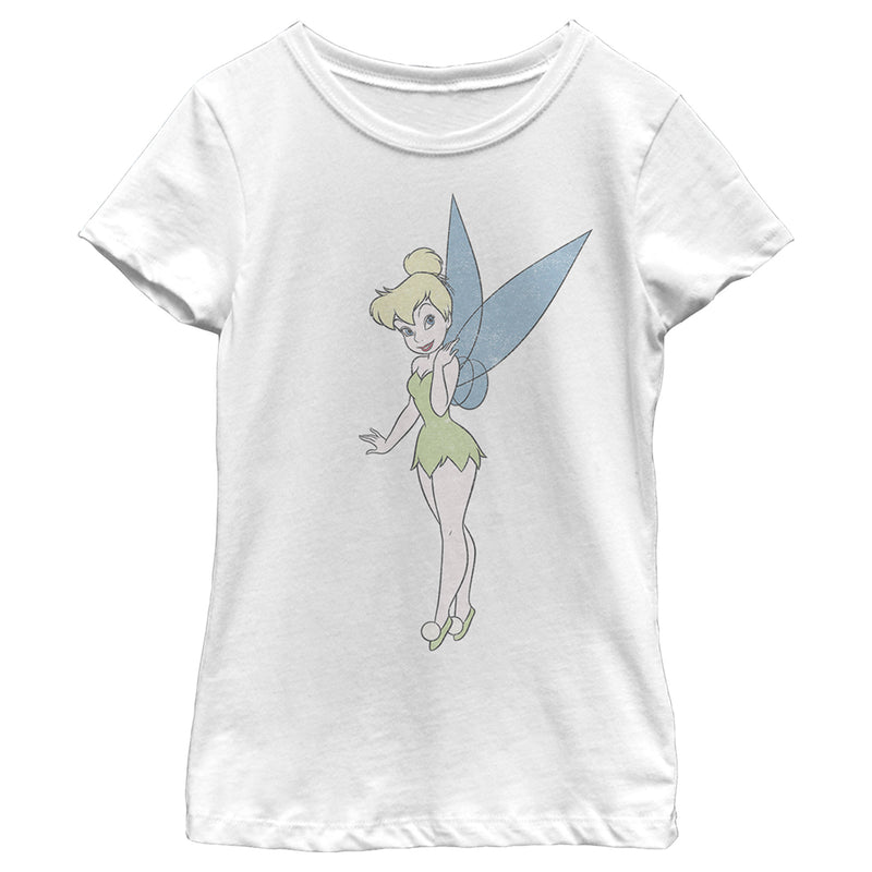 Girl's Peter Pan Tinker Bell Classic Portrait T-Shirt
