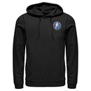 Men's Star Trek: Discovery Pocket Starfleet Command Badge Pull Over Hoodie