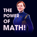 Men's Star Trek: Discovery Sylvia Tilly The Power of Math T-Shirt