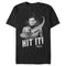Men's Star Trek: Discovery Christopher Pike Hit It! Black and White T-Shirt
