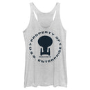 Women's Star Trek: The Next Generation Property Of The USS Enterprise Racerback Tank Top