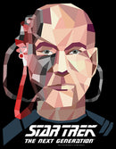 Junior's Star Trek: The Next Generation Geometric Captain Jean Luc Picard Borg T-Shirt