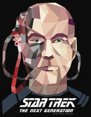 Men's Star Trek: The Next Generation Geometric Captain Jean Luc Picard Borg Tank Top