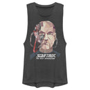 Junior's Star Trek: The Next Generation Geometric Captain Jean Luc Picard Borg Festival Muscle Tee