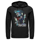 Men's Star Trek: The Next Generation Starfleet Classic Color Crew Poster Pull Over Hoodie