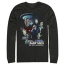 Men's Star Trek: The Next Generation Starfleet Classic Color Crew Poster Long Sleeve Shirt