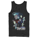 Men's Star Trek: The Next Generation Starfleet Classic Color Crew Poster Tank Top