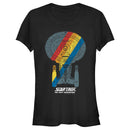 Junior's Star Trek: The Next Generation USS Enterprise Rainbow Streak T-Shirt