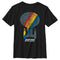 Boy's Star Trek: The Next Generation USS Enterprise Rainbow Streak T-Shirt