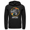 Men's Star Trek: The Next Generation Rainbow USS Enterprise Circle Galaxy Stars Pull Over Hoodie