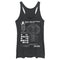 Women's Star Trek: The Next Generation Enterprise Galaxy Class NCC-1701-D Schematics Racerback Tank Top