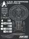 Women's Star Trek: The Next Generation Enterprise Galaxy Class NCC-1701-D Schematics Racerback Tank Top