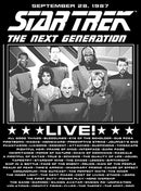 Junior's Star Trek: The Next Generation Concert Poster T-Shirt