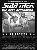 Girl's Star Trek: The Next Generation Concert Poster T-Shirt