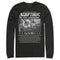 Men's Star Trek: The Next Generation Concert Poster Long Sleeve Shirt