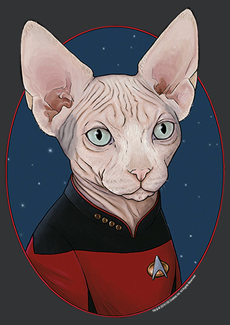 Women's Star Trek: The Next Generation Captain Jean Luc Picard Cat Racerback Tank Top