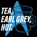 Junior's Star Trek: The Next Generation Cup Of Tea Earl Grey Hot, Captain Picard T-Shirt