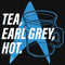 Girl's Star Trek: The Next Generation Cup Of Tea Earl Grey Hot, Captain Picard T-Shirt