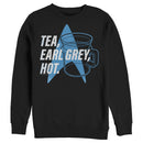 Men's Star Trek: The Next Generation Cup Of Tea Earl Grey Hot, Captain Picard Sweatshirt