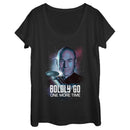 Women's Star Trek: The Next Generation Captain Picard Boldly Go One More Time Scoop Neck