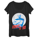 Women's Star Trek: The Next Generation Captain Jean Luc Picard Make It So Scoop Neck