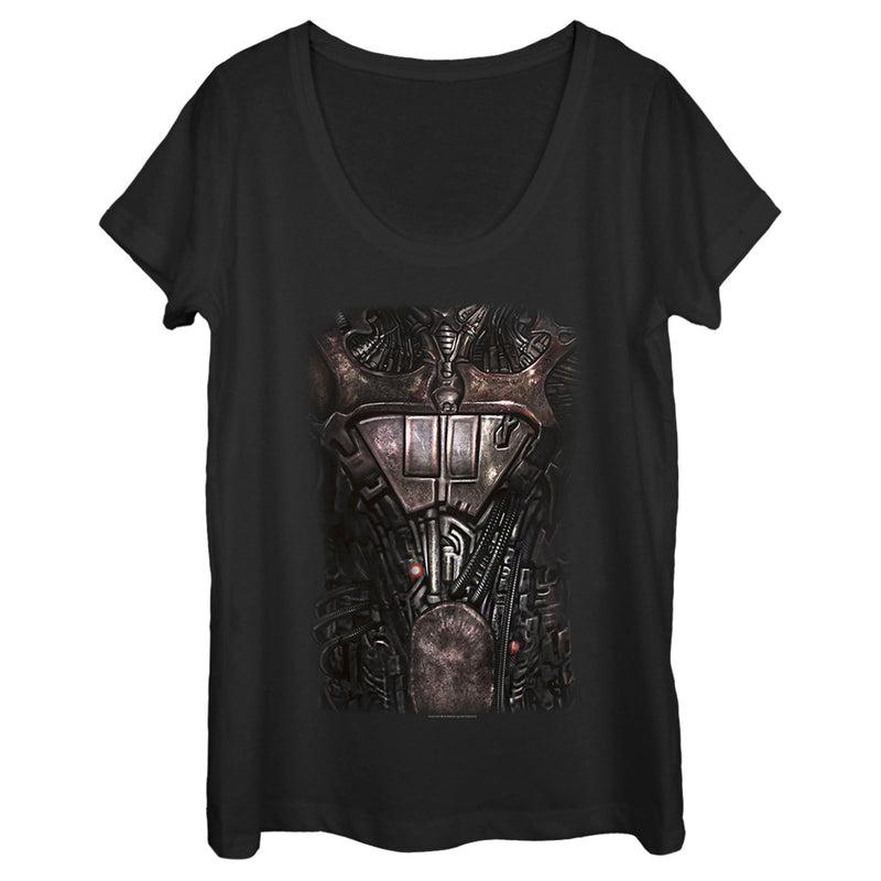 Women's Star Trek: The Next Generation Borg Armor Scoop Neck