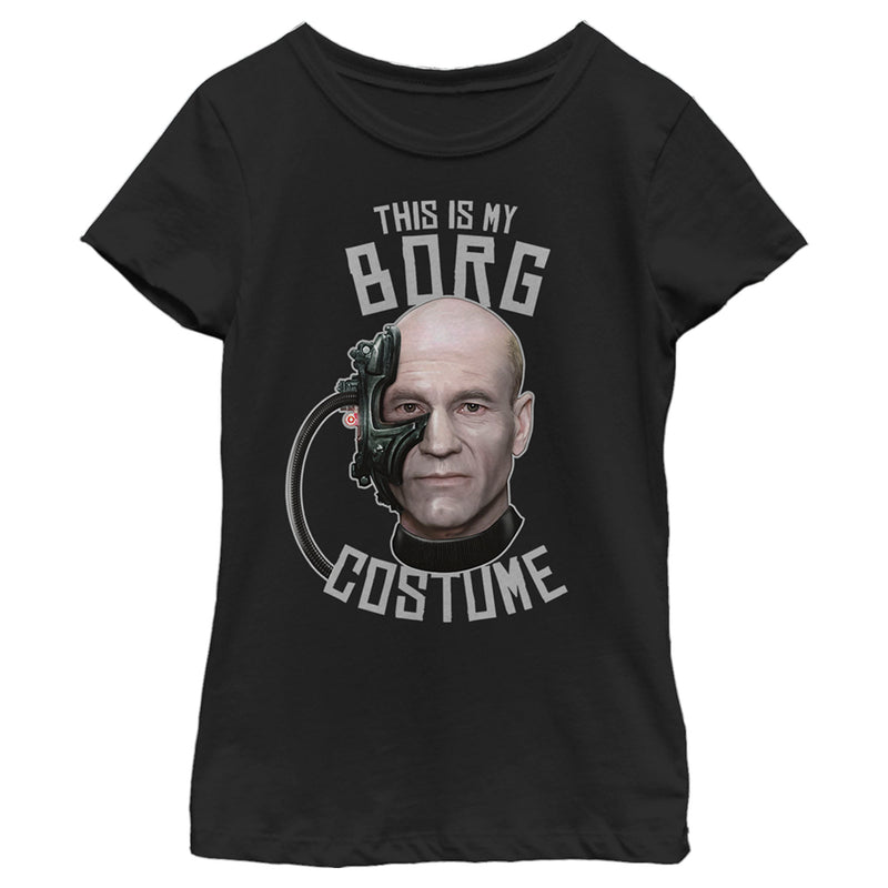 Girl's Star Trek: The Next Generation This is My Borg Costume T-Shirt