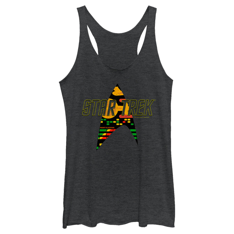 Women's Star Trek Allocations Logo Racerback Tank Top