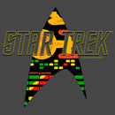 Junior's Star Trek Allocations Logo Racerback Tank Top