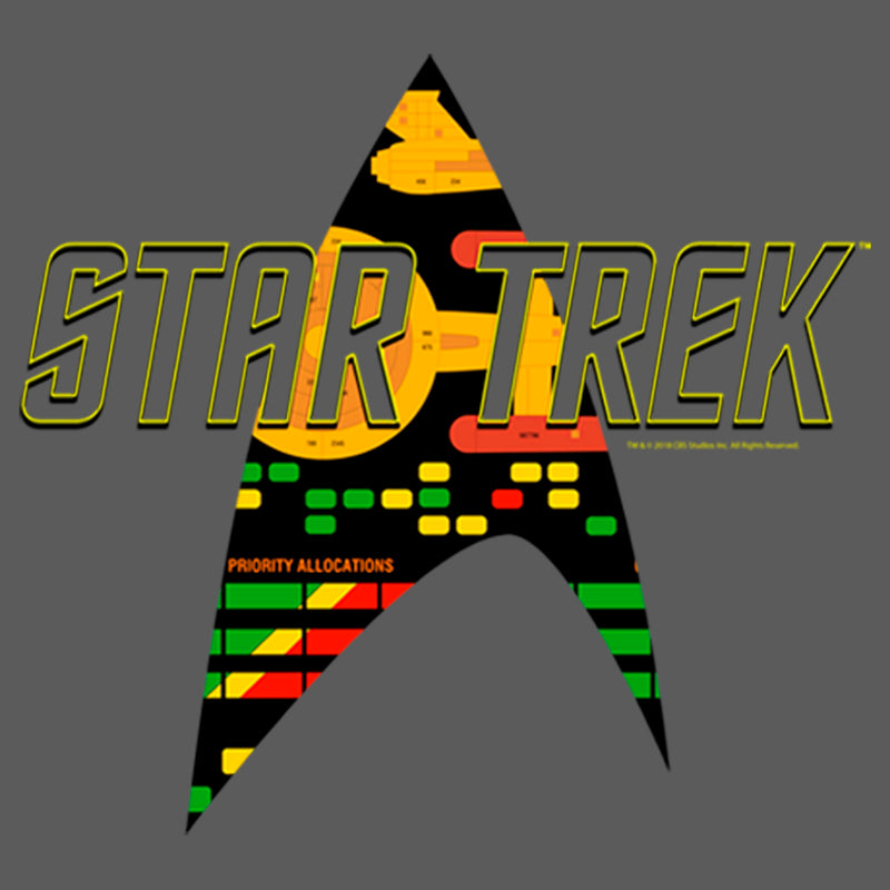 Women's Star Trek Allocations Logo Scoop Neck