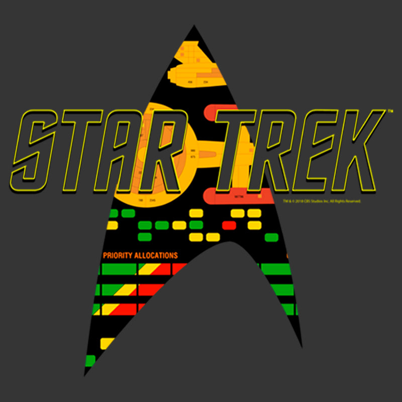 Boy's Star Trek Allocations Logo T-Shirt