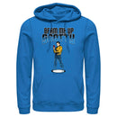 Men's Star Trek Cartoon Kirk Beam Me Up Scotty Transporter Pull Over Hoodie