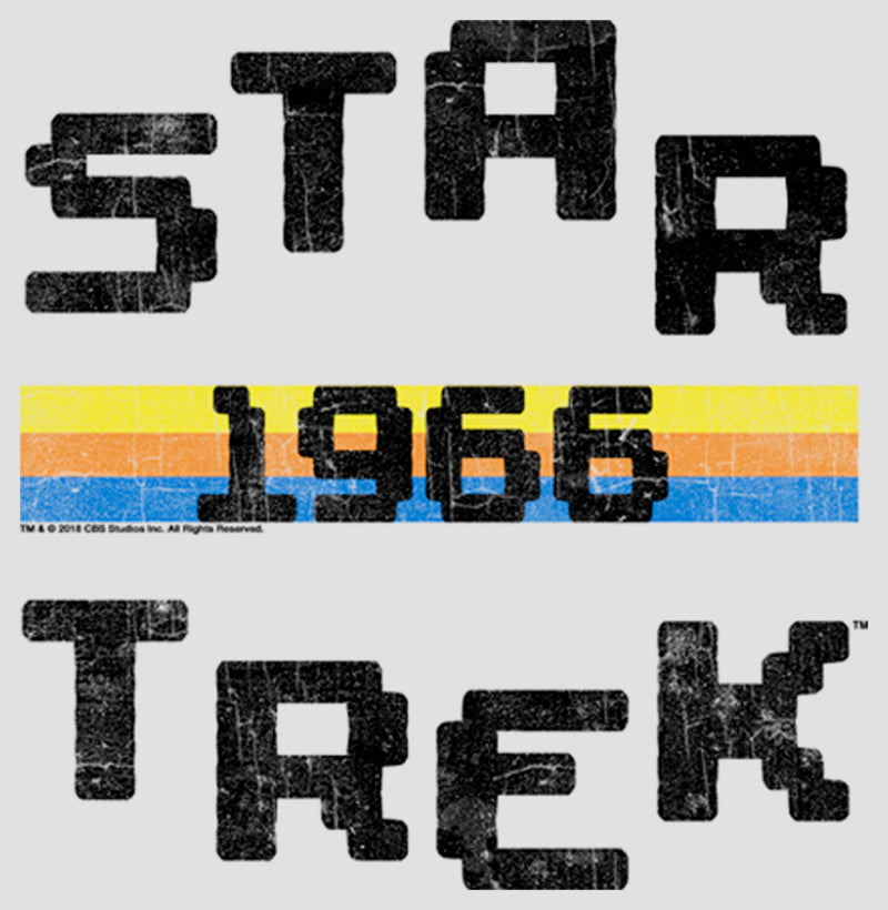 Women's Star Trek: The Original Series Retro Pixel 1966 Racerback Tank Top