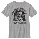 Boy's Star Trek: The Original Series Spock Always Shall Be Valentine T-Shirt